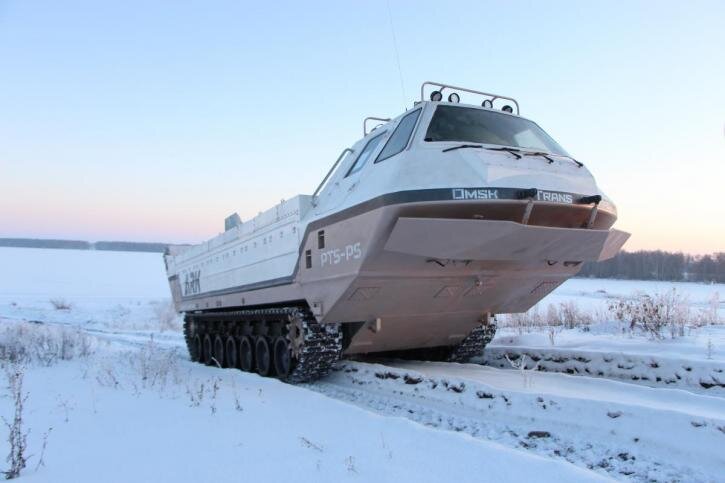 ПТС-ПС, гражданская амфибия на базе ПТС-4, фото 2017 года