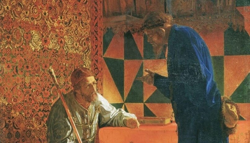 Малюта Скуратов рассказывает Ивану Грозному о роли мистики в консервативной революции