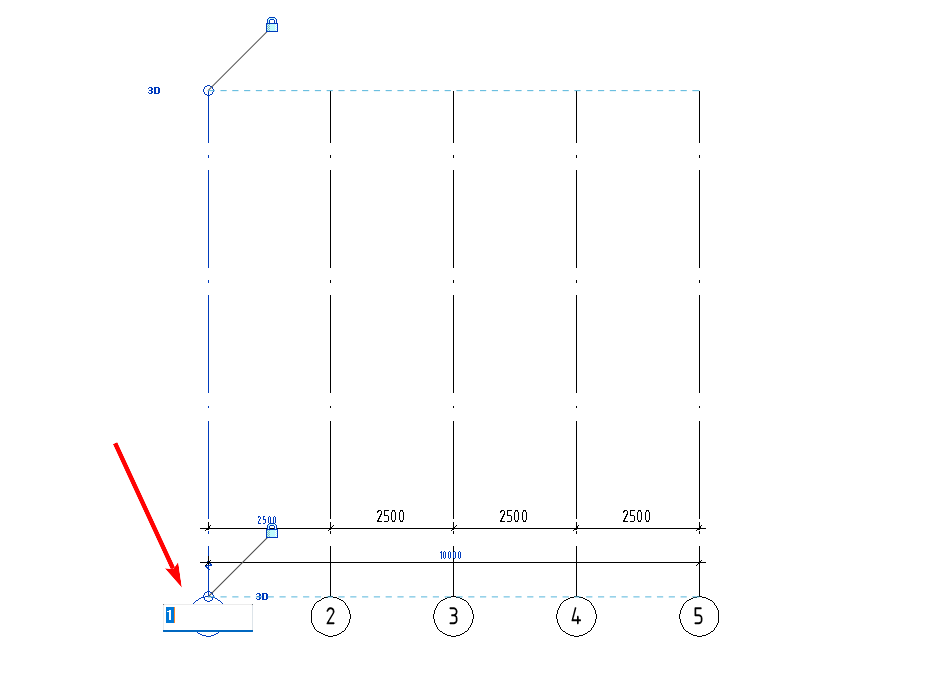 График с 4 осями