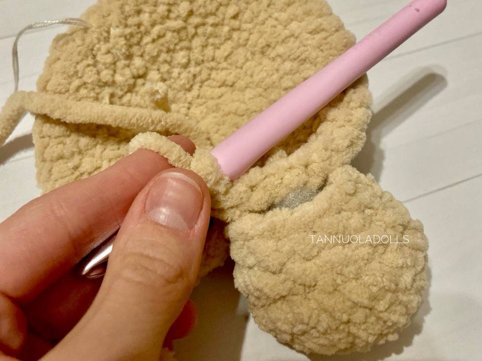 Ряд 7. Ввязываем хвостик