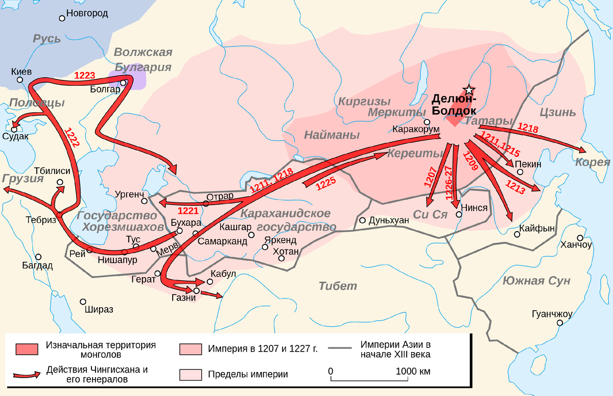 Зачем монголы вообще попёрли на Русь? У них же были цели повкуснее