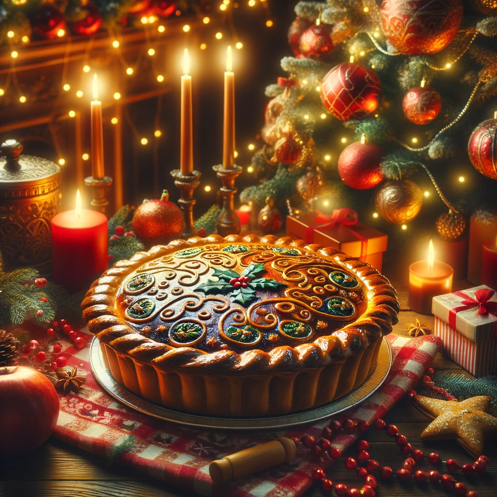 Рождественский пирог
