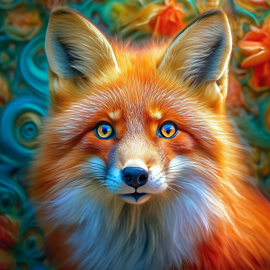 Лиса приглашает в гости журавля