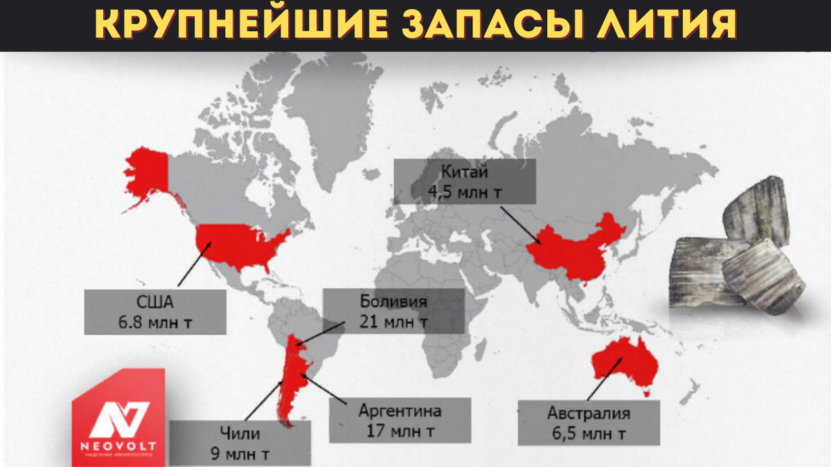 Германия активно ищет источники лития и других редкоземельных металлов по всему миру