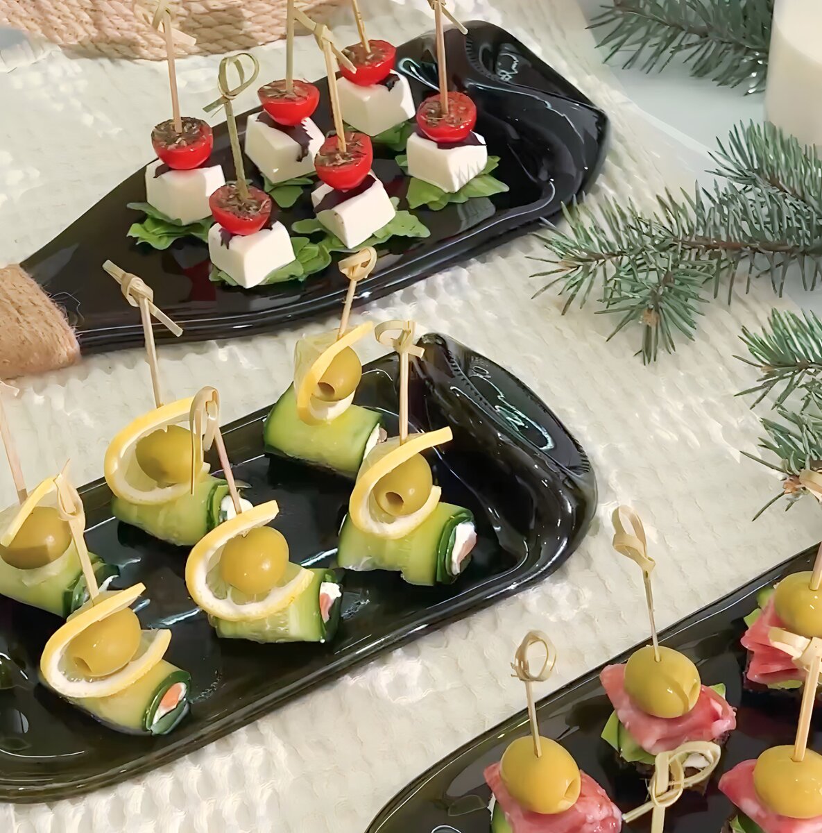 🍡Эти канапе станут главным украшением вашего стола 🍡 Очень удобно и  красиво! Готовлю их на каждый праздник, гости просто в восторге! 🎉 |  РЕЦЕПТЫ с любовью | Дзен