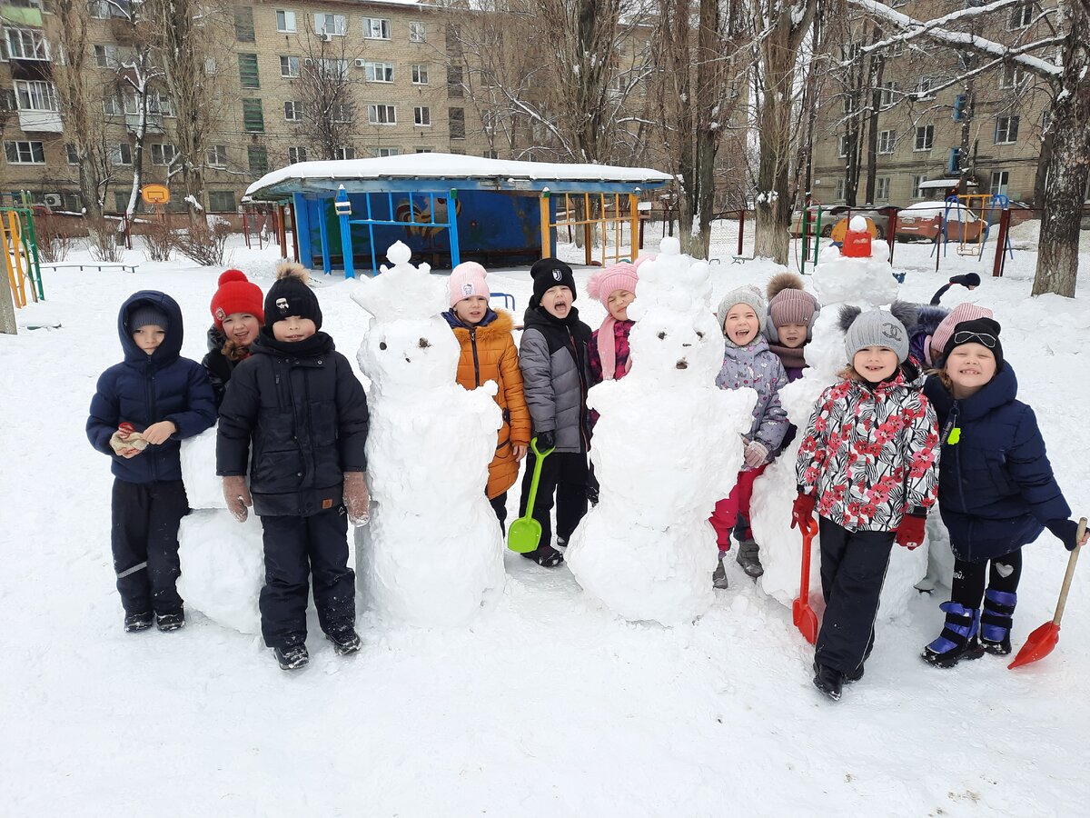 Прогулки на воздухе дети