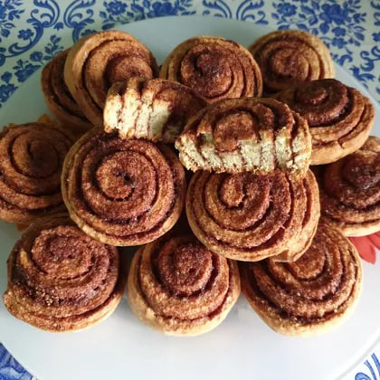 Творожное печенье с корицей и сахаром в духовке рецепт с фото пошагово