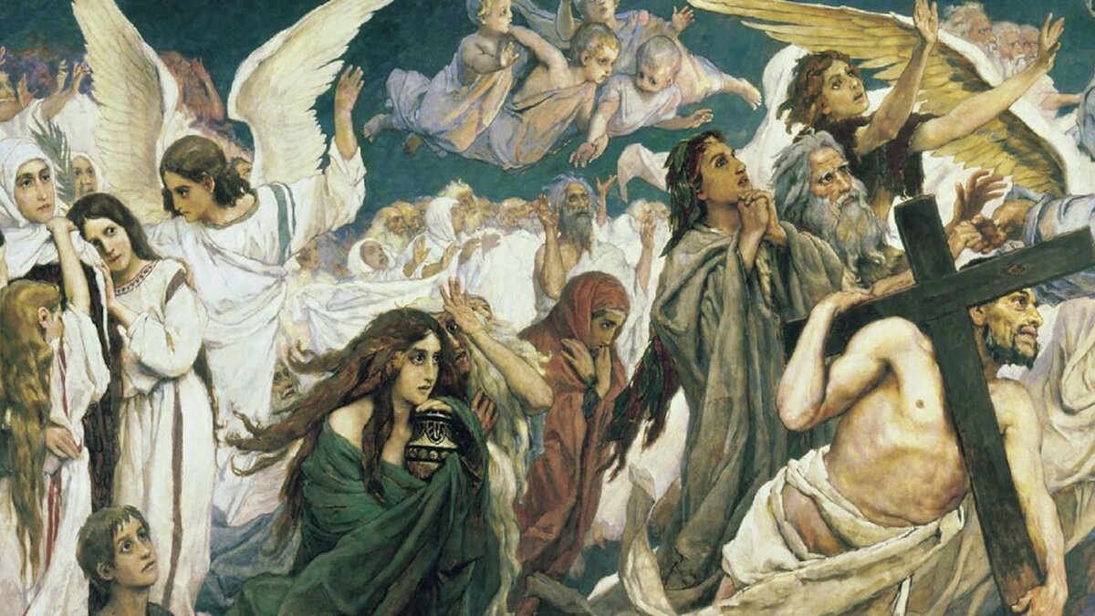 Радость праведных Виктор Васнецов