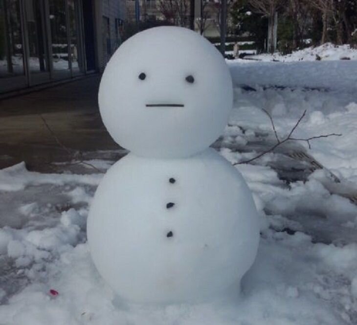 Building snowman