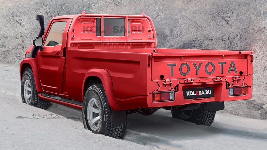    Рендер Hilux Champ Arctic Trucks