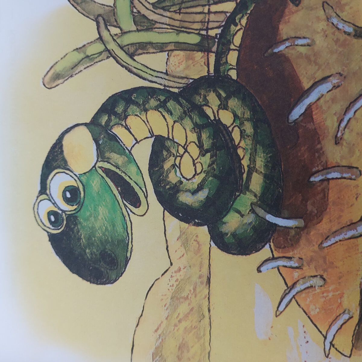 Это фото из книжки ЕЖИК В ТУМАНЕ.