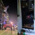    Пожар на балконе в Челябинске. ГУ МЧС по Челябинской области. admin