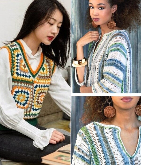 вязаный бой крючком с яркими остатками пряжи https://www.liveinternet.ru/users/3415588/post497352284/