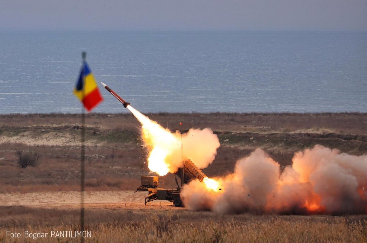 Ракета Пэтриот хвост. ВВС Румынии сегодня.