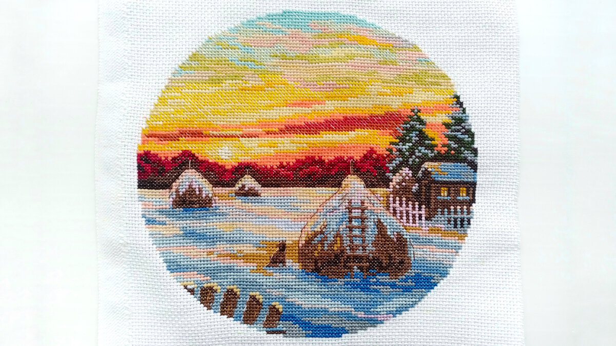 Зимние сумерки, Panna (моя версия)