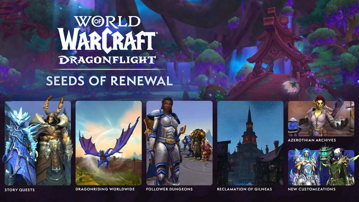 Blizzard объявила дату выхода крупного обновления World of Warcraft:  Dragonflight | 4pda.to | Дзен