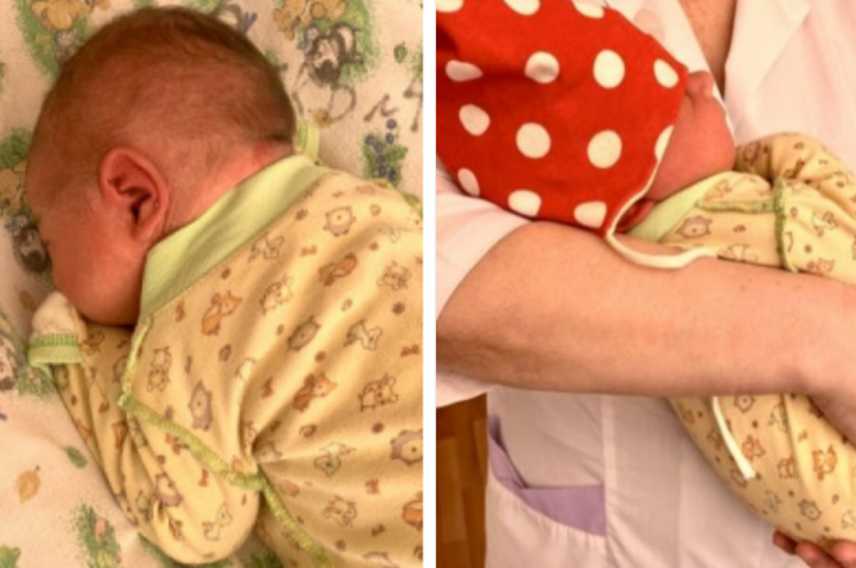    Бросили на трассе под Новосибирском.