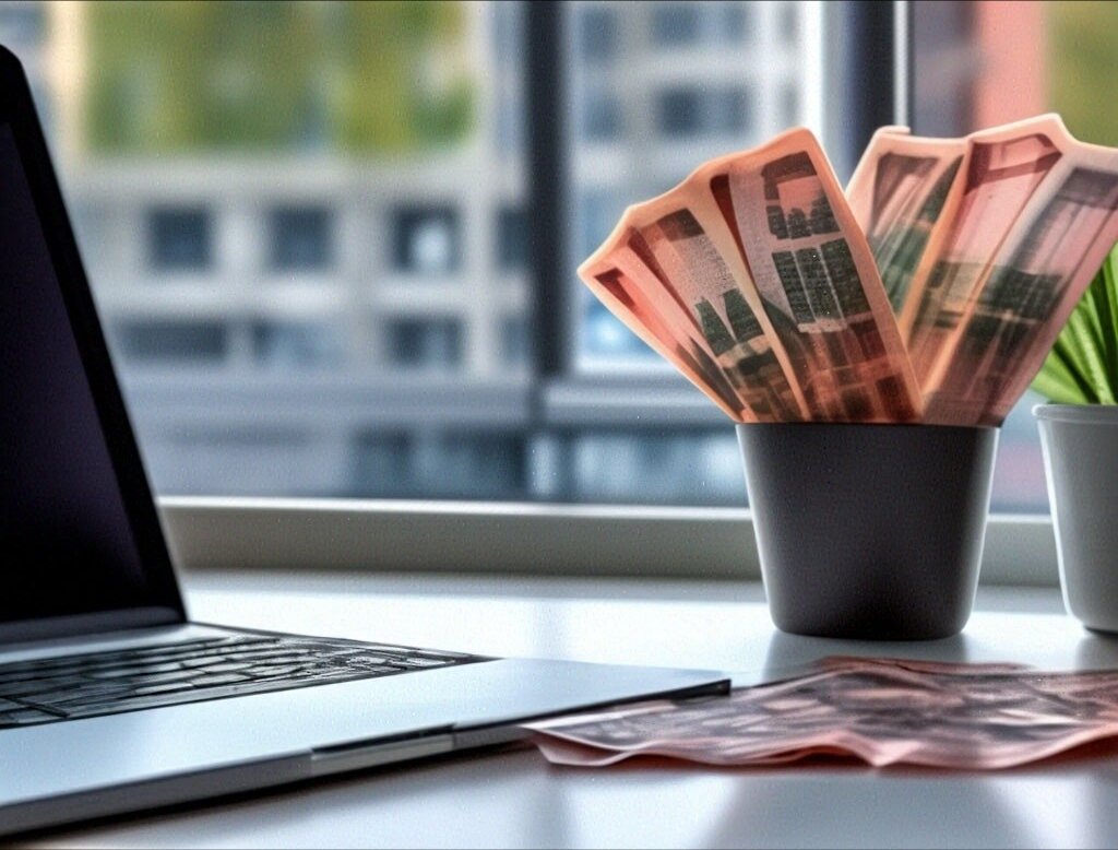 В идеальном мире рабочее место блогера должно быть немножко оформлено денежными купюрами в валюте того государства, где проживает блогер. Согласны?