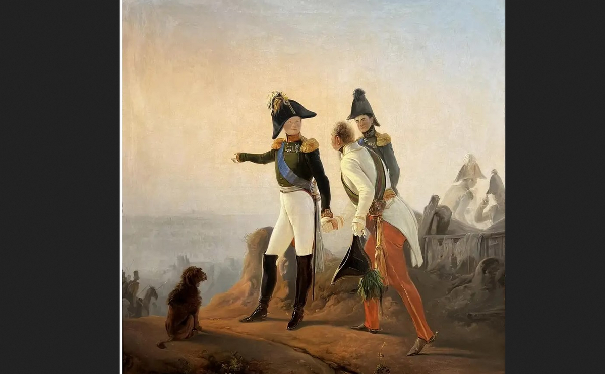 Богдан Виллевальде. "Идем на Париж!", 1840-е г.
