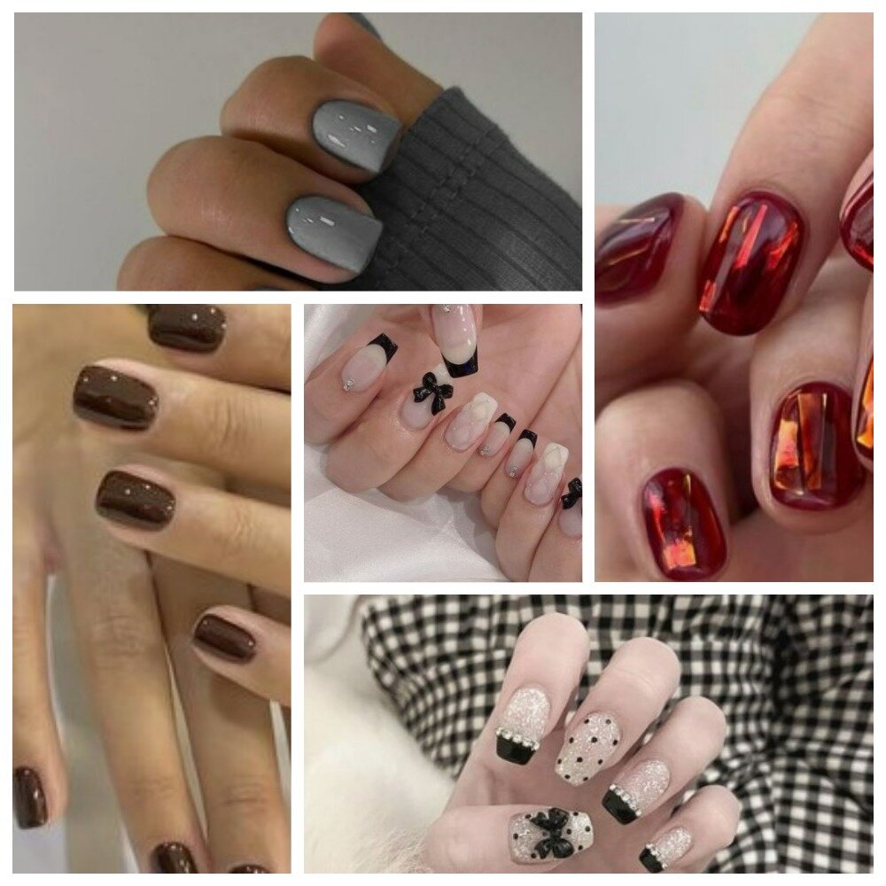 Дизайн ногтей январь 2024: модные идеи