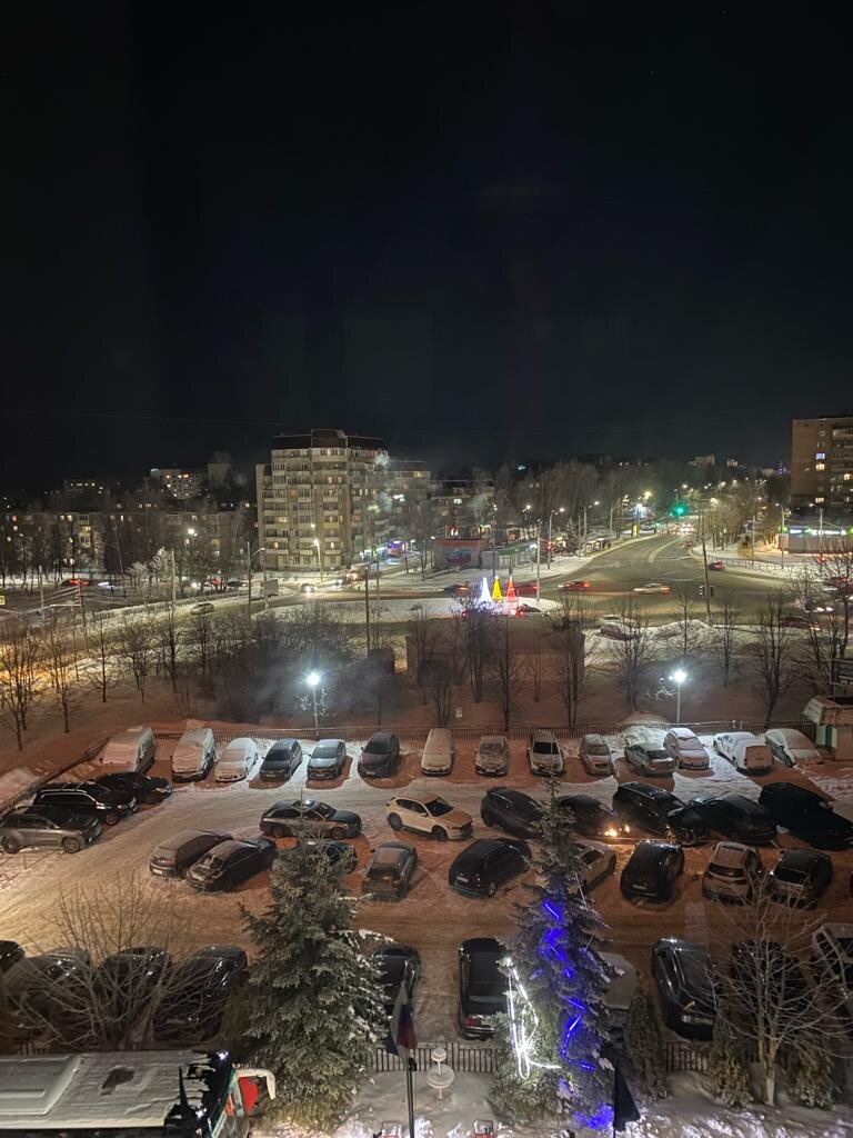 Фото автора .  Втд на ночной Владимир