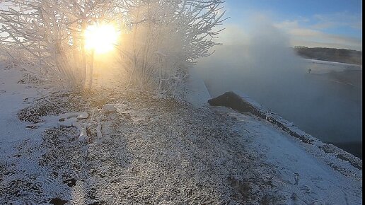 Мёрзнет Всё...Экстремальный Мормышинг в -24°.