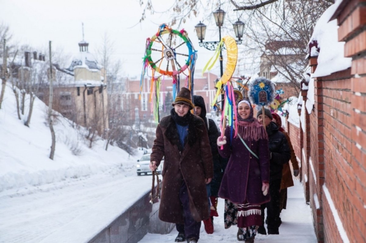    Жители Томска могут принять участие в Большом святочном шествии 8 января