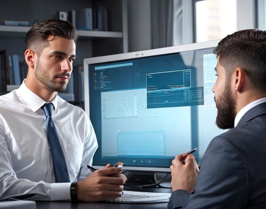 Briefing with the manager.