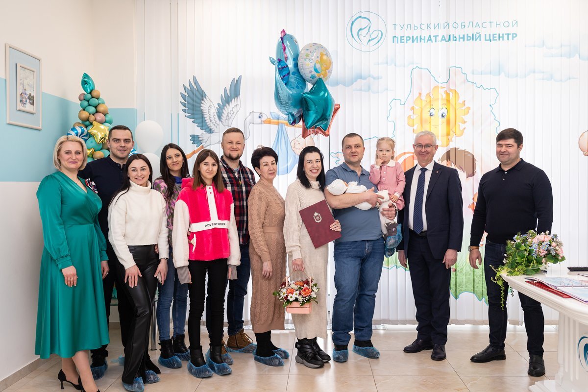    В Туле выписали первого малыша, родившегося в 2024 году