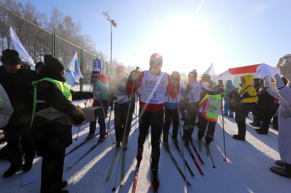   Жители Томска смогут принять участие в «Лыжне России»