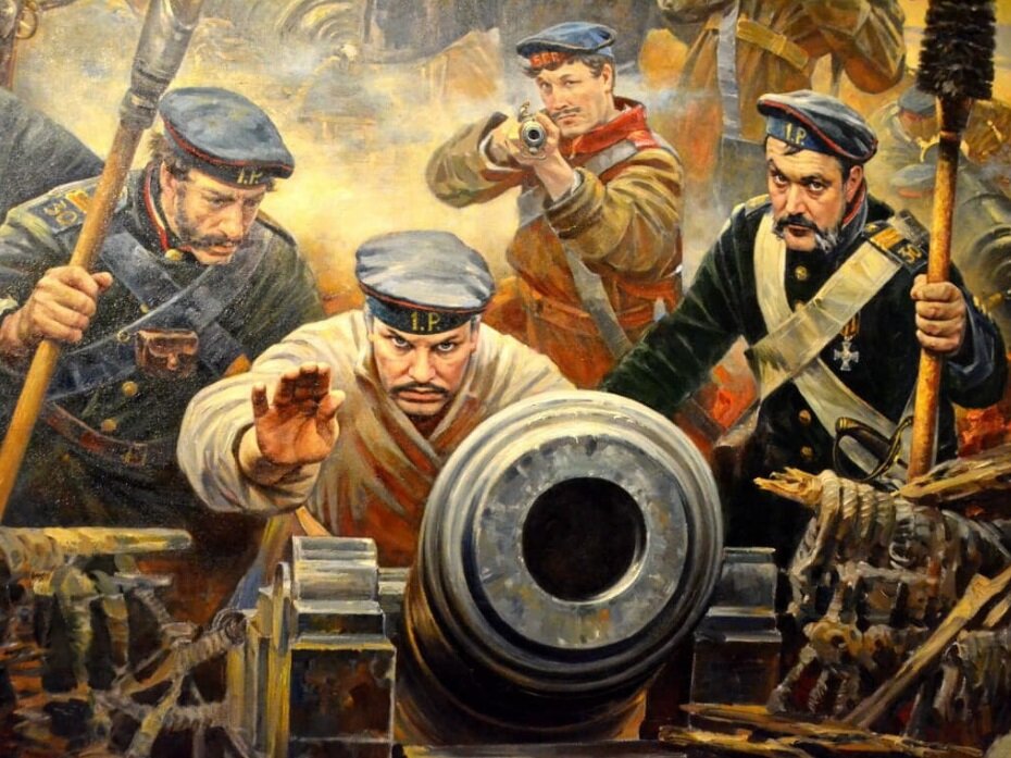 "Defend Sevastopol." Vassily Nesterenko (2005).