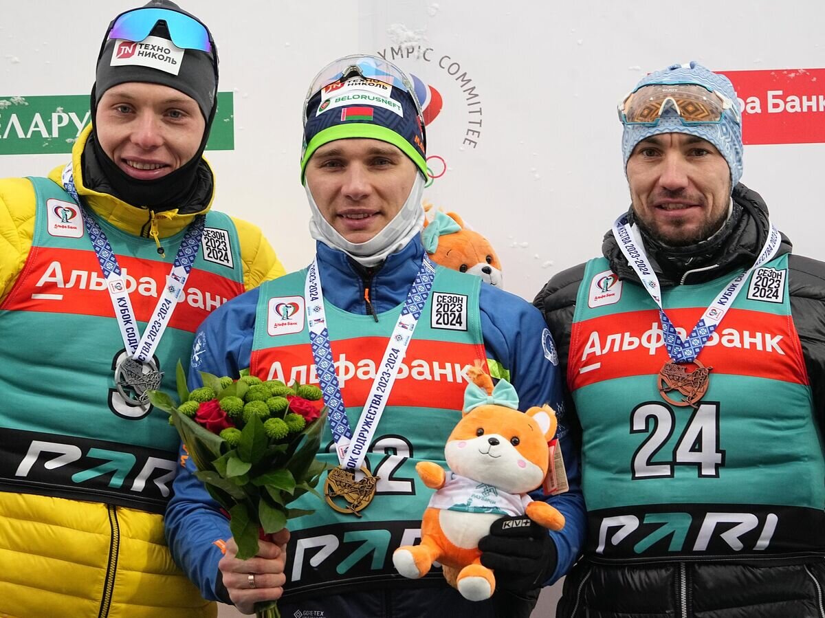    Слева направо: Александр Корнев, Антон Смольский и Александр Логинов© РИА Новости / Александр Вильф