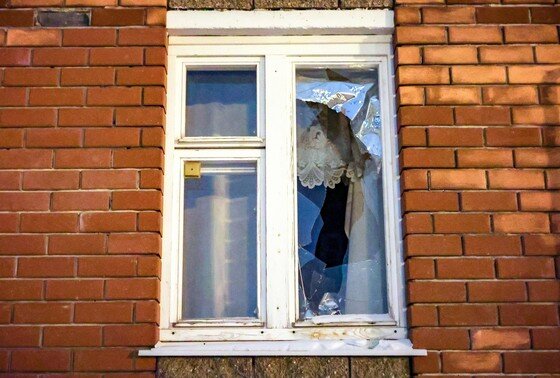    Последствия обстрела Белгорода