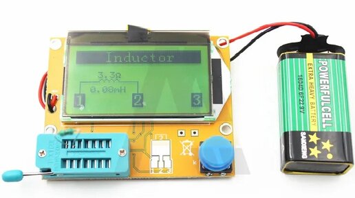 Универсальный тестер радиокомпонентов LSR tester.