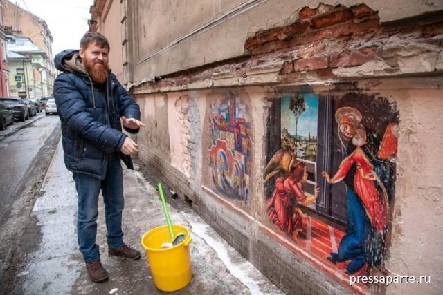 Четыре юных художника нарисовали по одной картине