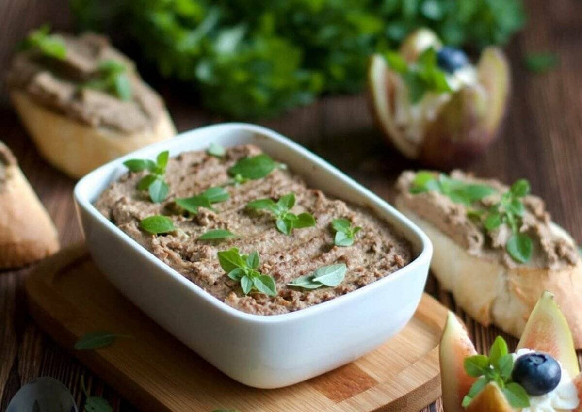 Домашний паштет из куриной печени