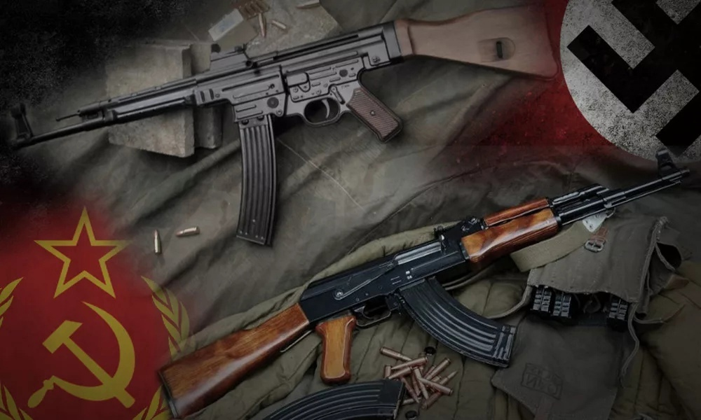 Stg 44 и автомат Калашникова