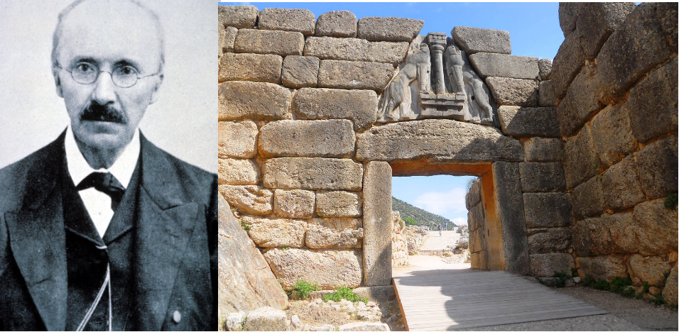 Генрих Шлиман и сокровище будущей цивилизации - город Микены