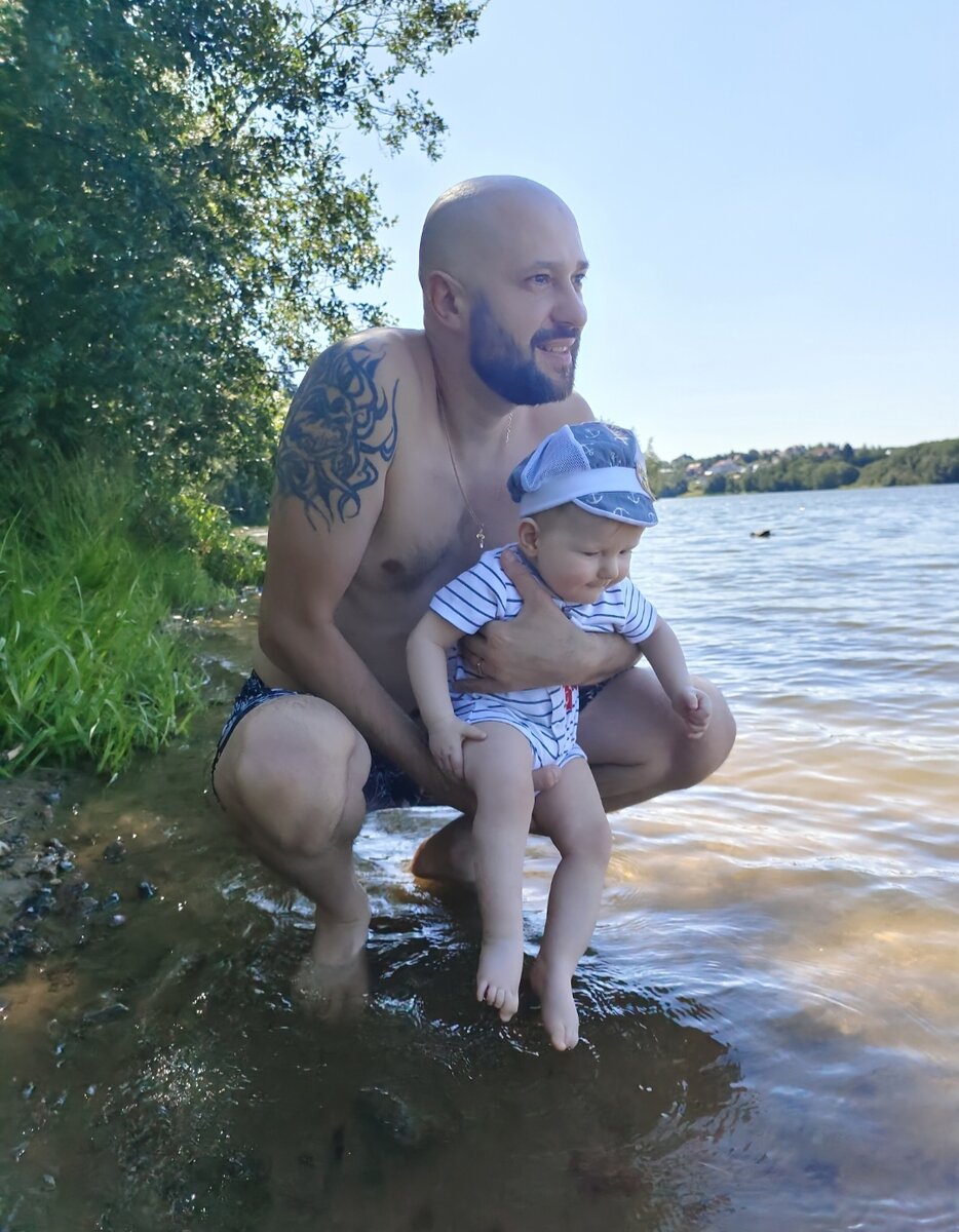 Мой муж с сыном. О нем сегодня речь и пойдет.