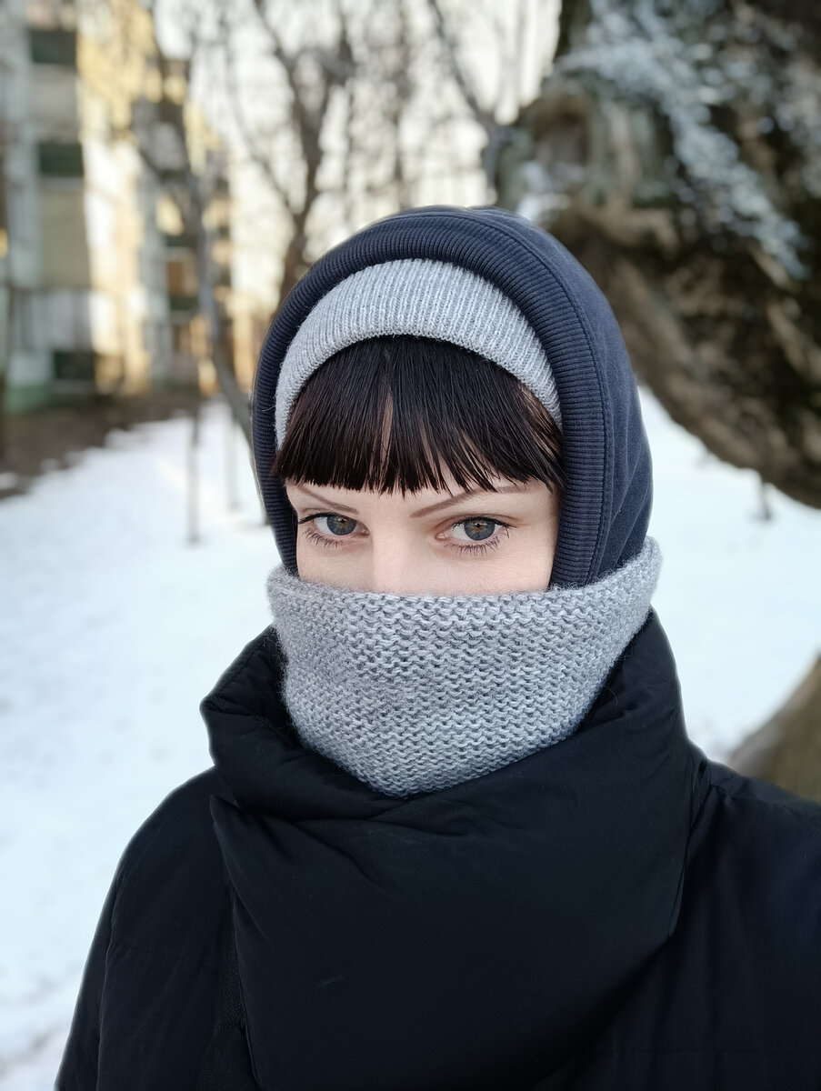 Только вышла.