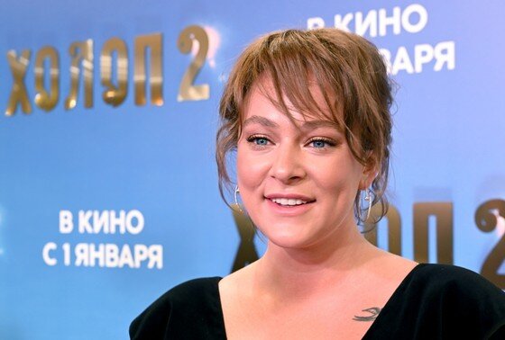    Актриса Аглая Тарасова на премьере фильма «Холоп-2»