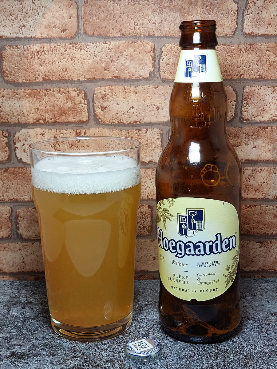 Hoegaarden Witbier 4.9% | ПивКоТ | Дзен