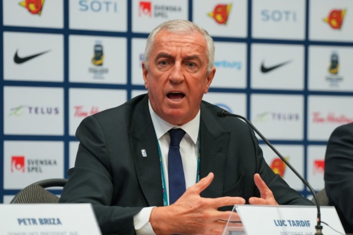    Глава IIHF рассказал об условии допуска к соревнованиям сборной России