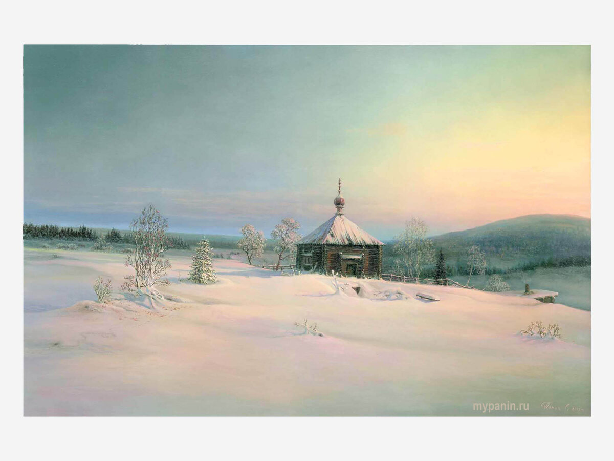 На краю земли. Холст, масло. 60 на 90 см, 2012 г.