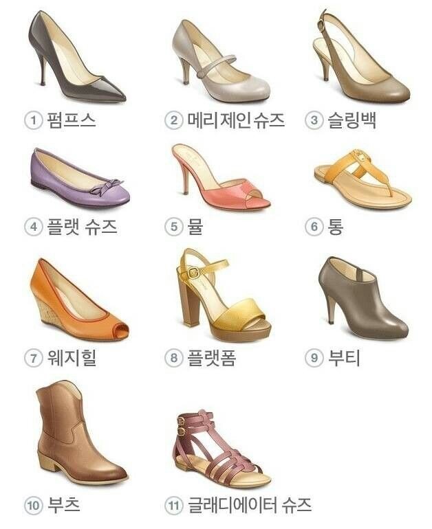 여자 구두 정류