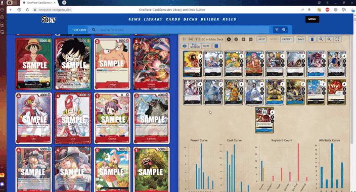 Импорт колоды с сайта