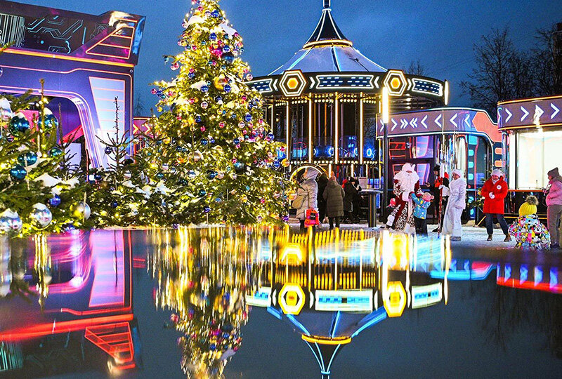    Москва на Рождество 2024