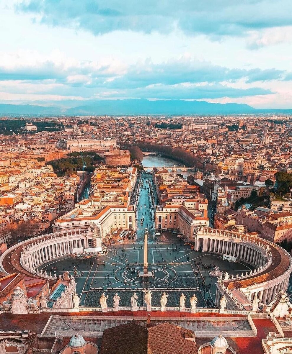 Ватикан страна или город. Италия Рим Ватикан. Рим столица Италии. Рим и Ватикан. Площадь Святого Петра.