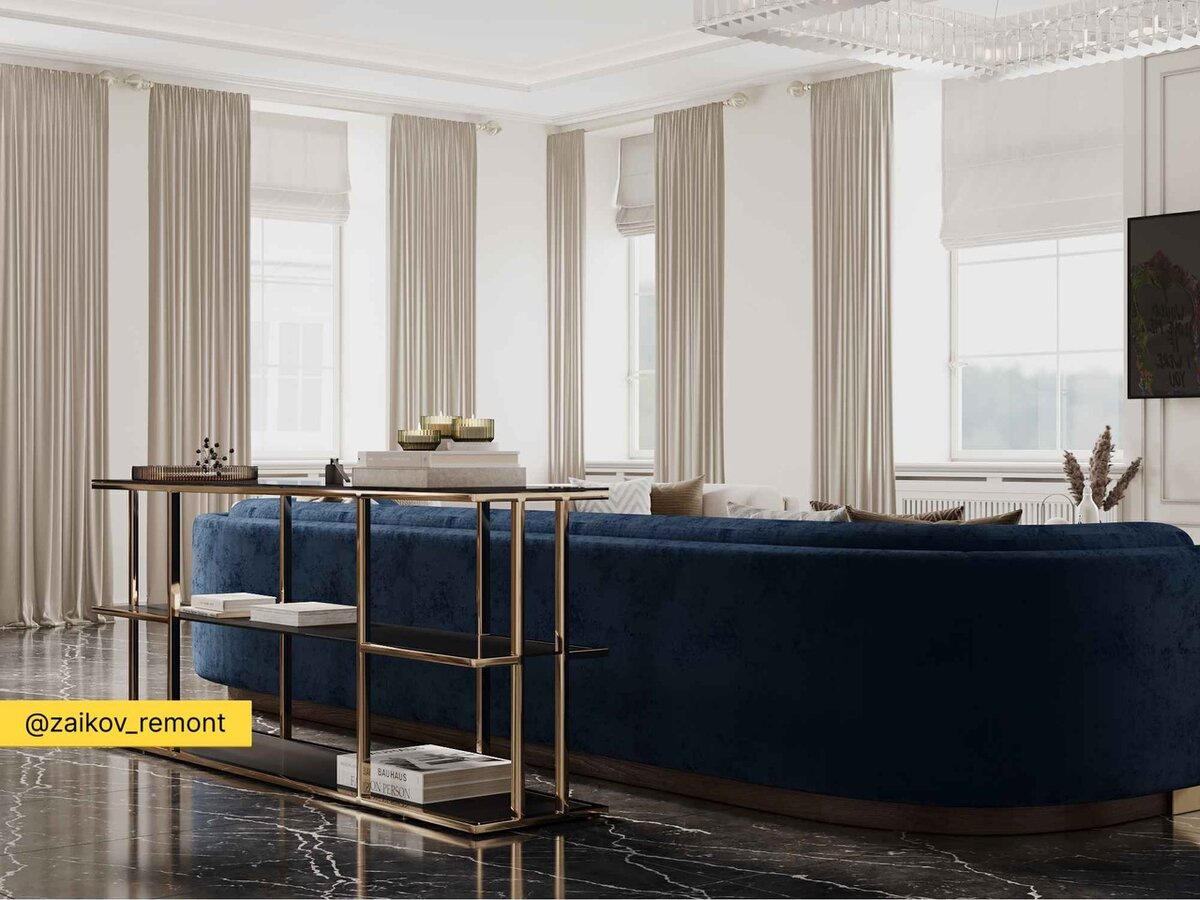 Шторы в интерьере. Дом в Одинцовском районе