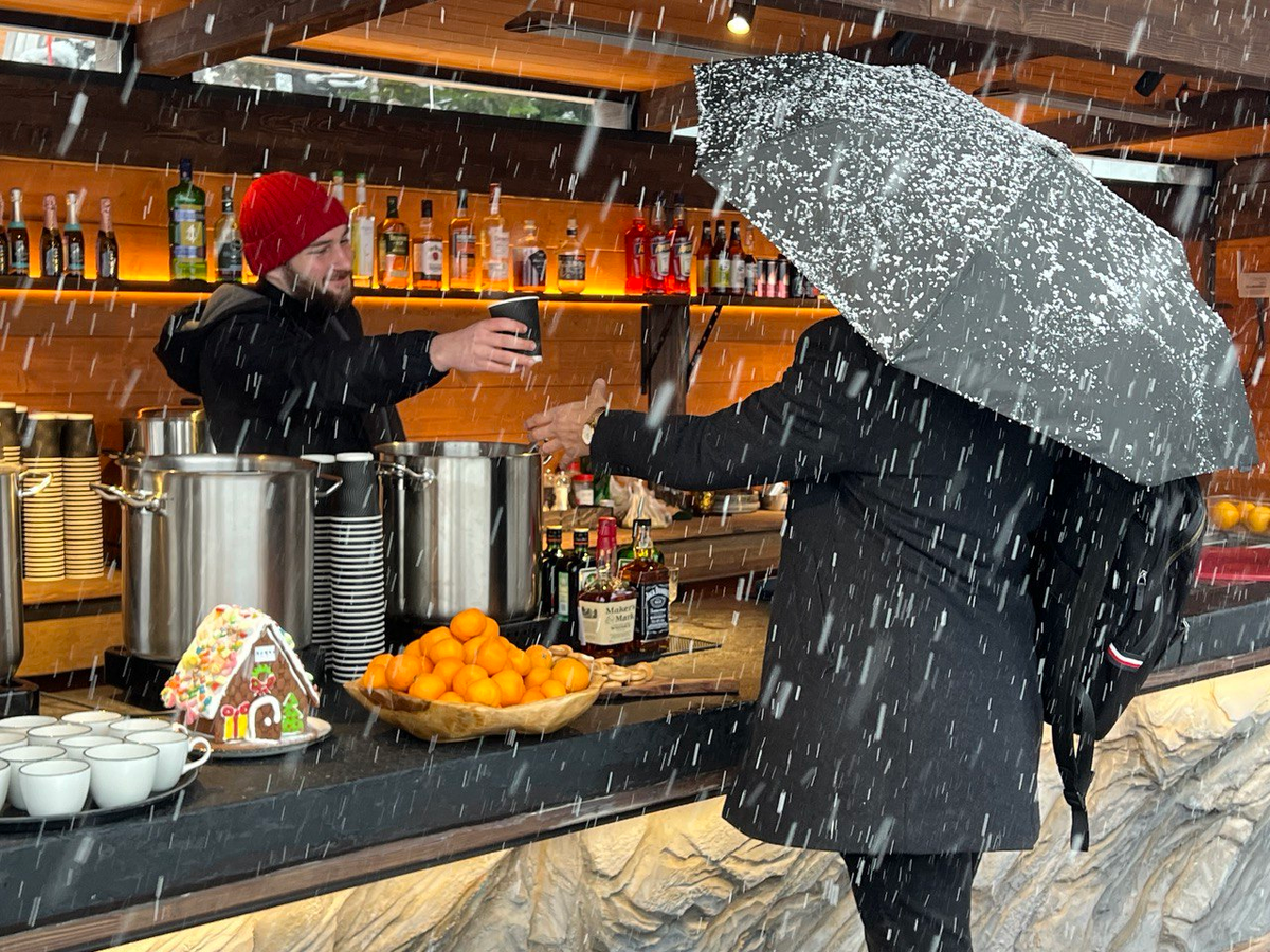 Глинтвейн под снегом